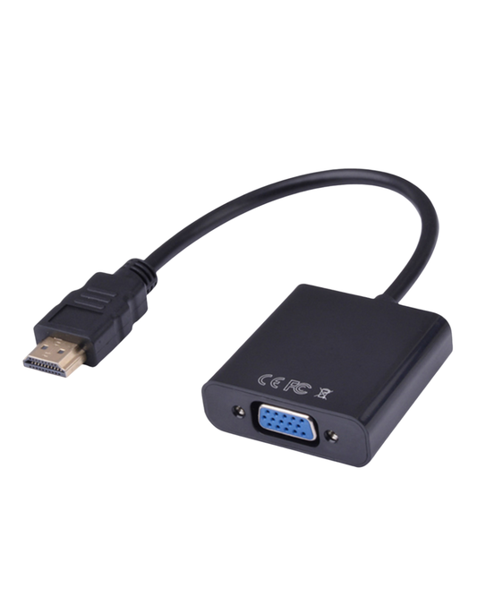 HDMI (M) to VGA (F) Adapter Cable