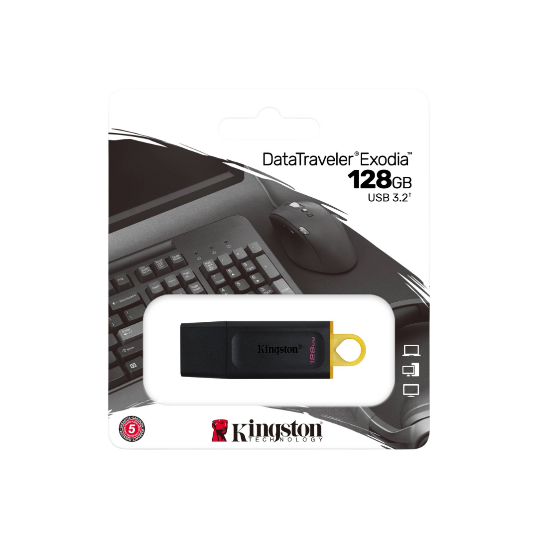 Kingston DataTraveler Exodia 128GB USB 3.2 Pendrive