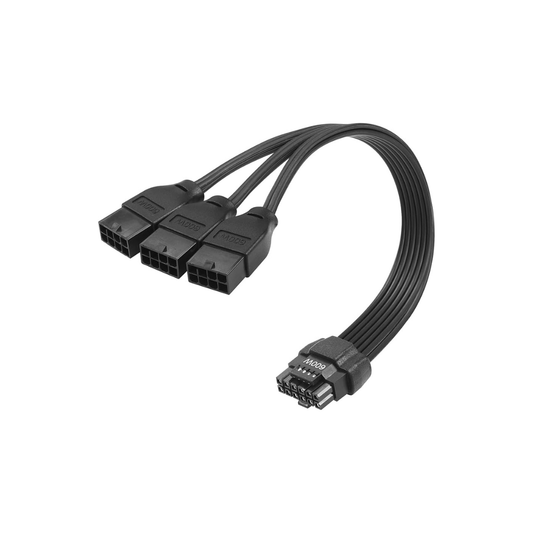 3x8-Pin PCIe to 12VHPWR Graphics Card Power Cable