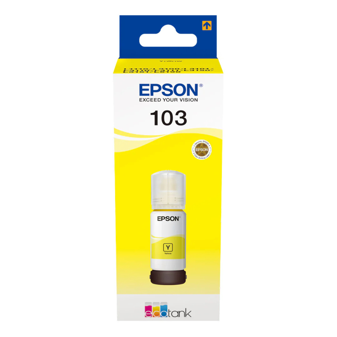 Epson 103 Yellow Ink Bottle
