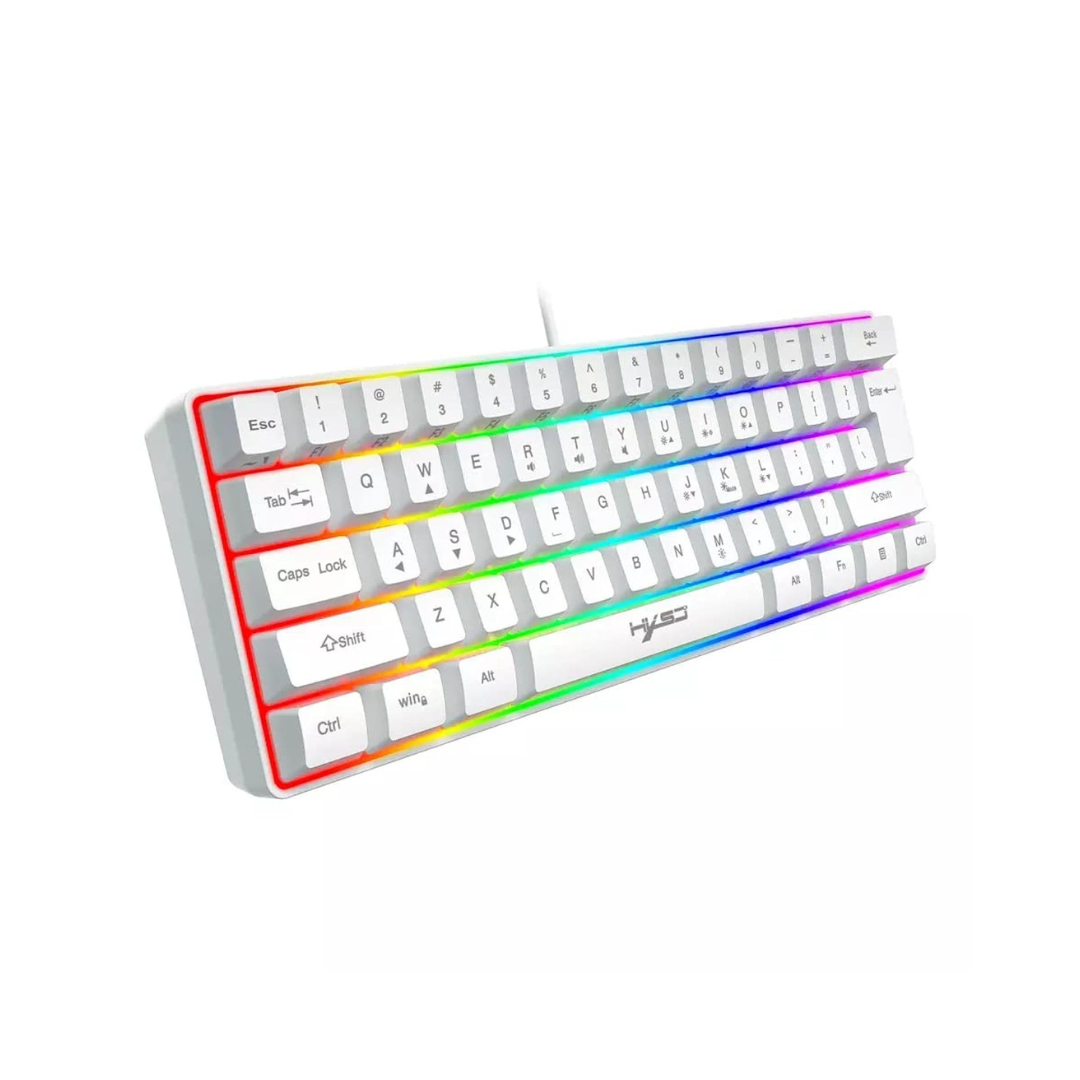 HXSJ V700 Wired Gaming Keyboard in White