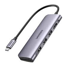 6-in-1 USB & Type-C Card Reader