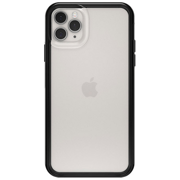iPhone 11 Pro Max Phone Case - Black & Clear