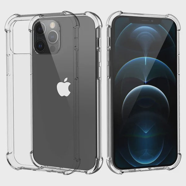 iPhone 12 Pro Max Phone Case - Clear & Rugged