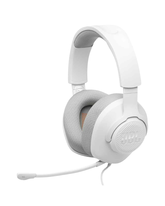 JBL Quantum 100 Wired Gaming Headset in White