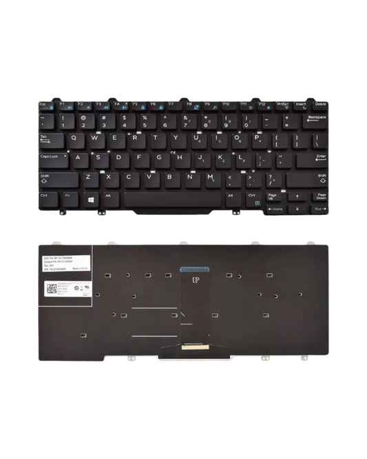 Dell Latitude Keyboard for (3340 3350 5480 5488 5490 7480 7490 E3340 E5450 E5470 E7450 E7470 P72G) Models