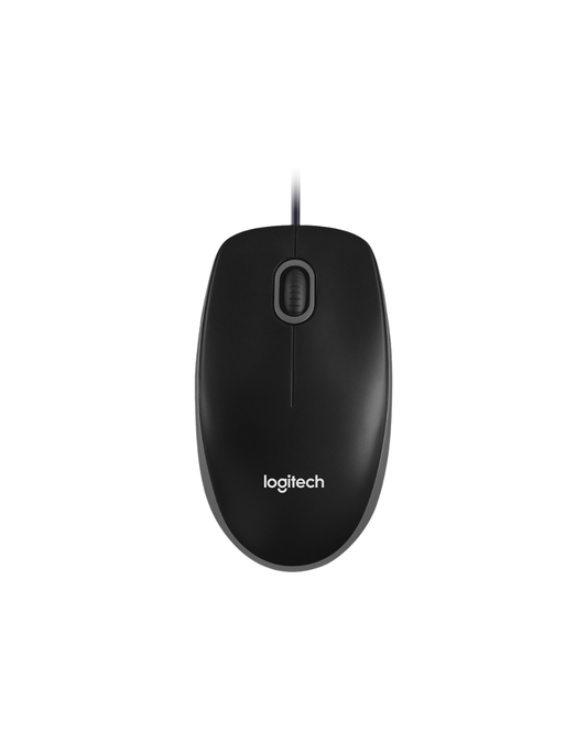 Logitech B100 Optical USB Mouse Black
