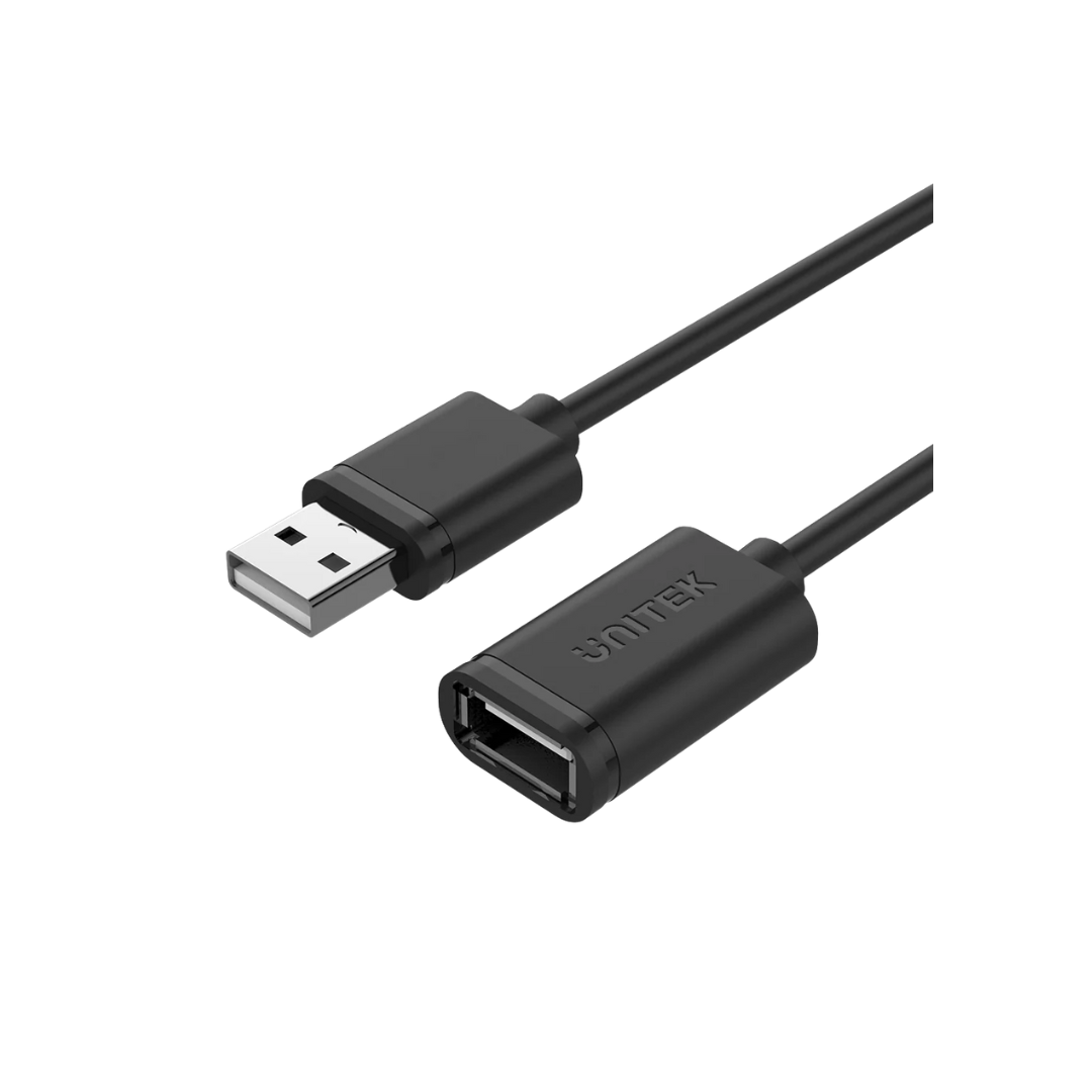 2M USB-A (F) to USB-A (M) Extension Cable
