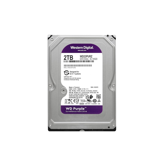 WD PURPLE SURVEILLANCE WD23PURZ 2TB