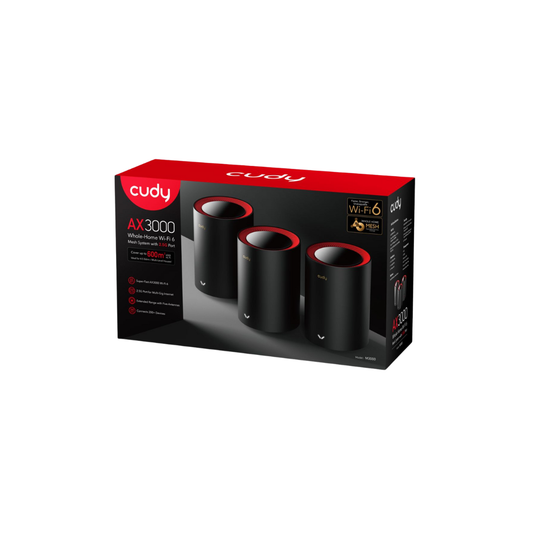 Cudy AX3000 Wi-Fi 6 Mesh 2.5G Solution (3-Pack)