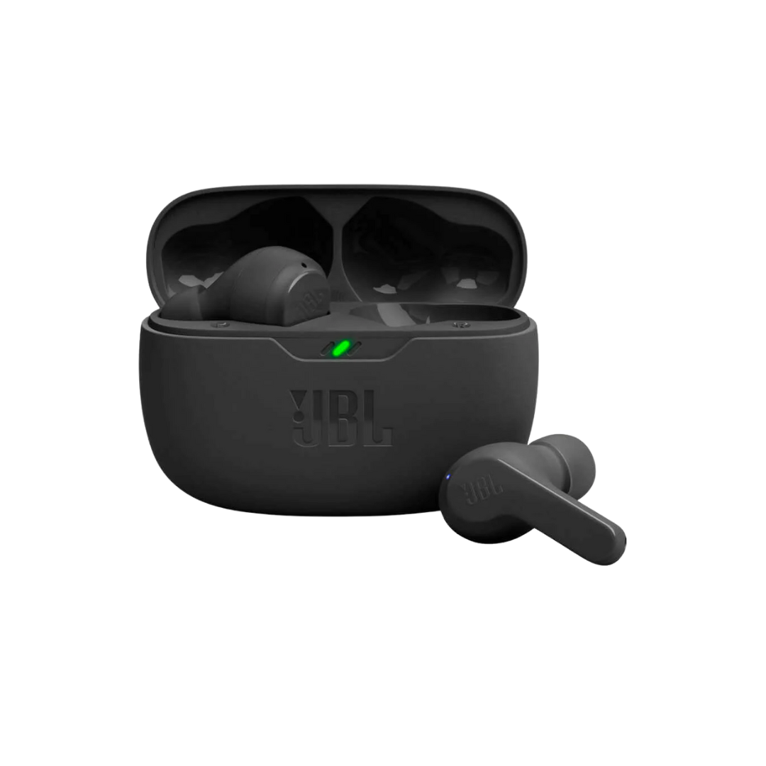 JBL Wave Beam Wireless Earbuds in Black