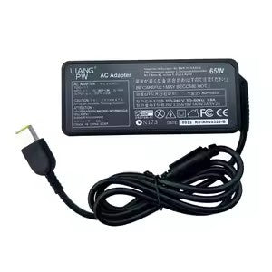 65W Lenovo Laptop Charger, Yellow Square Tip