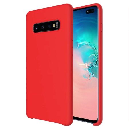 Samsung Galaxy S10+ Phone Case - Basic Red