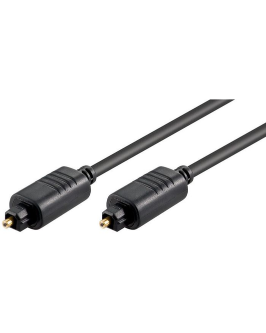 3m MicroConnect Toslink Optical Black Cable