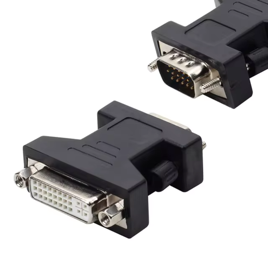 DVI-D 24+1 (Female) to VGA (Male) Adapter