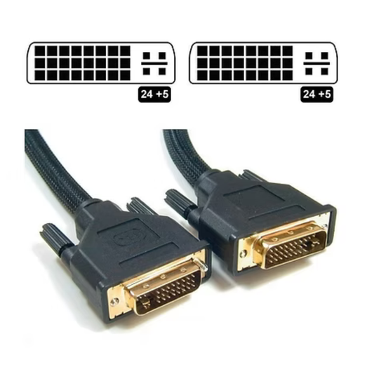 Delock 1.5M HDMI to DVI 24+1 Cable