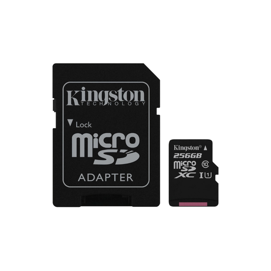 Kingston Canvas | 256GB MicroSD Card w/ Adapter