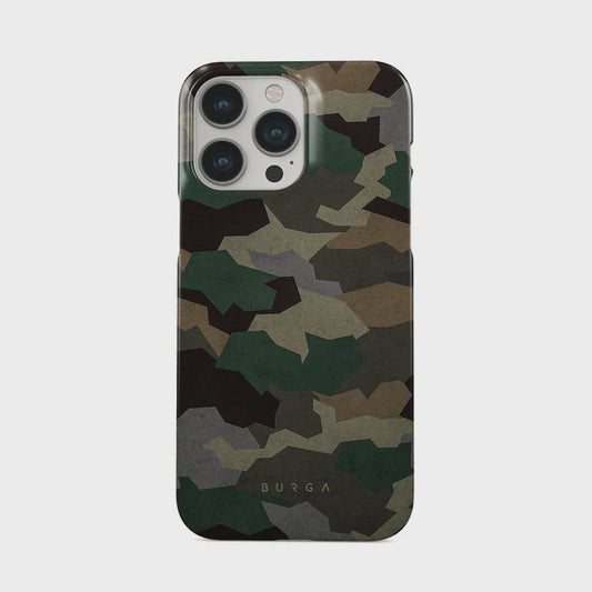 iPhone 13 Pro Max Phone Case - Green Forest Camouflage