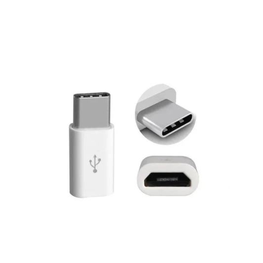 Micro USB (Female) to USB-C (Male) Adapter