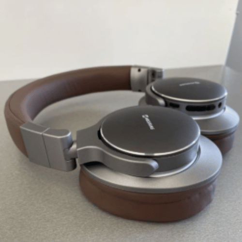 Swissten Jumbo Wireless Stereo Headphones (Brown)