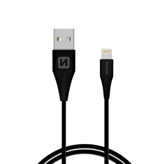 1.2M USB-A to Lightning Charging and Data Cable - Swissten