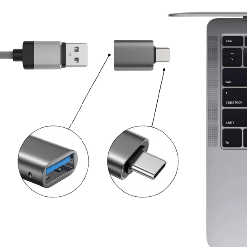 Swissten Adapter Usb-C(M)/Usb-A(F)