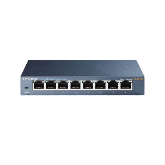 TP-Link TL-SG108S 8-Port Gigabit Desktop Switch