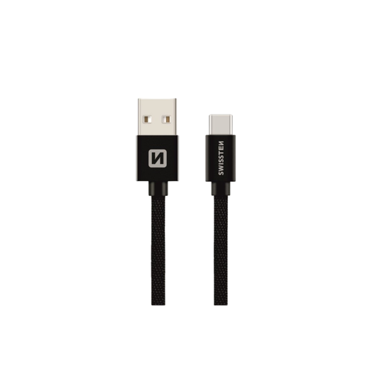 3M USB-A to USB-C Charging and Data Cable - Swissten