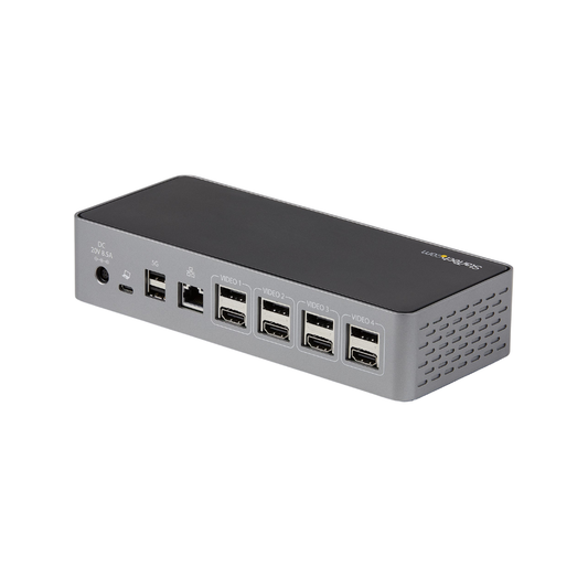 StarTech USB-C Docking Station 16-in-1 | Quad Monitor 4K