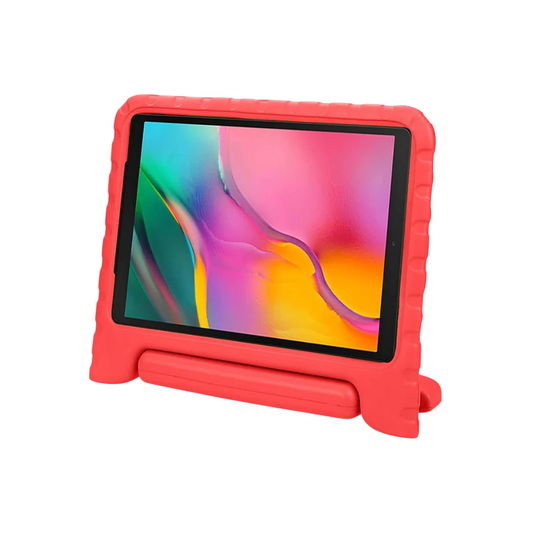 Red Samsung Galaxy Tab A6 10.1" T580 Tablet Kids Stand Case