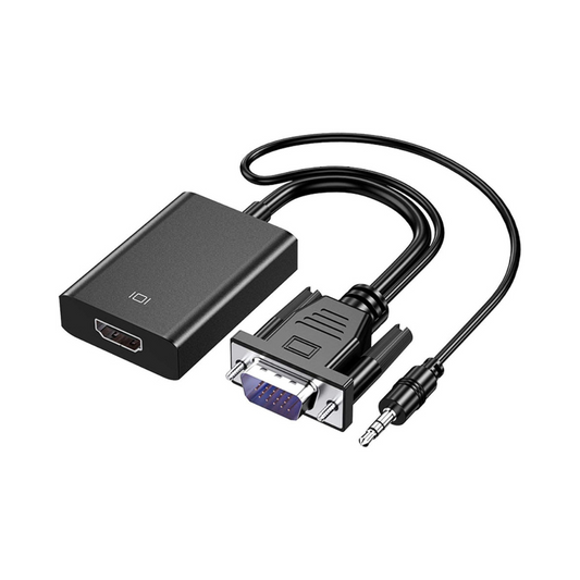 VGA (Male) to HDMI (Female) Adapter