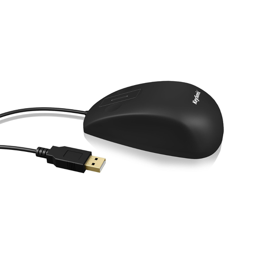 KeySonic Waterproof Wired Mouse