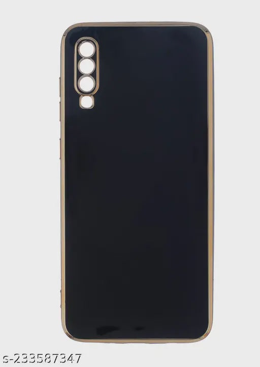 Samsung Galaxy A70 Phone Case - Gold & Black