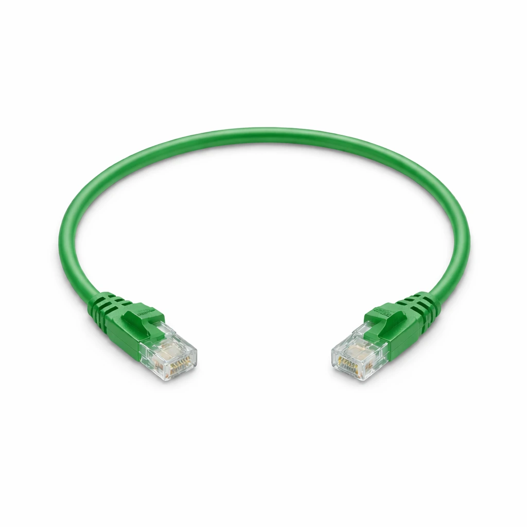 [4016032321507] 0.25M CAT6 Cable in Green