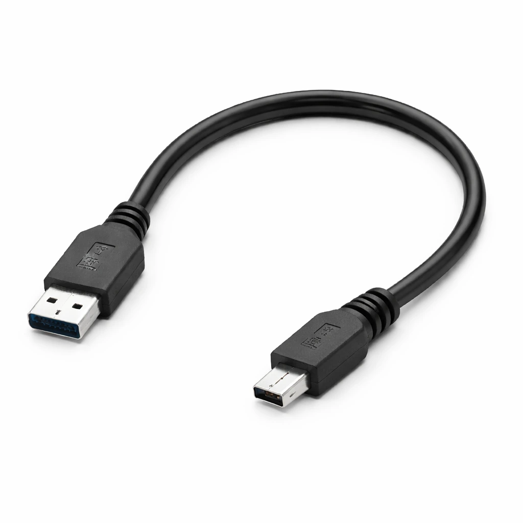 0.5m USB-A to Mini USB-B Cable