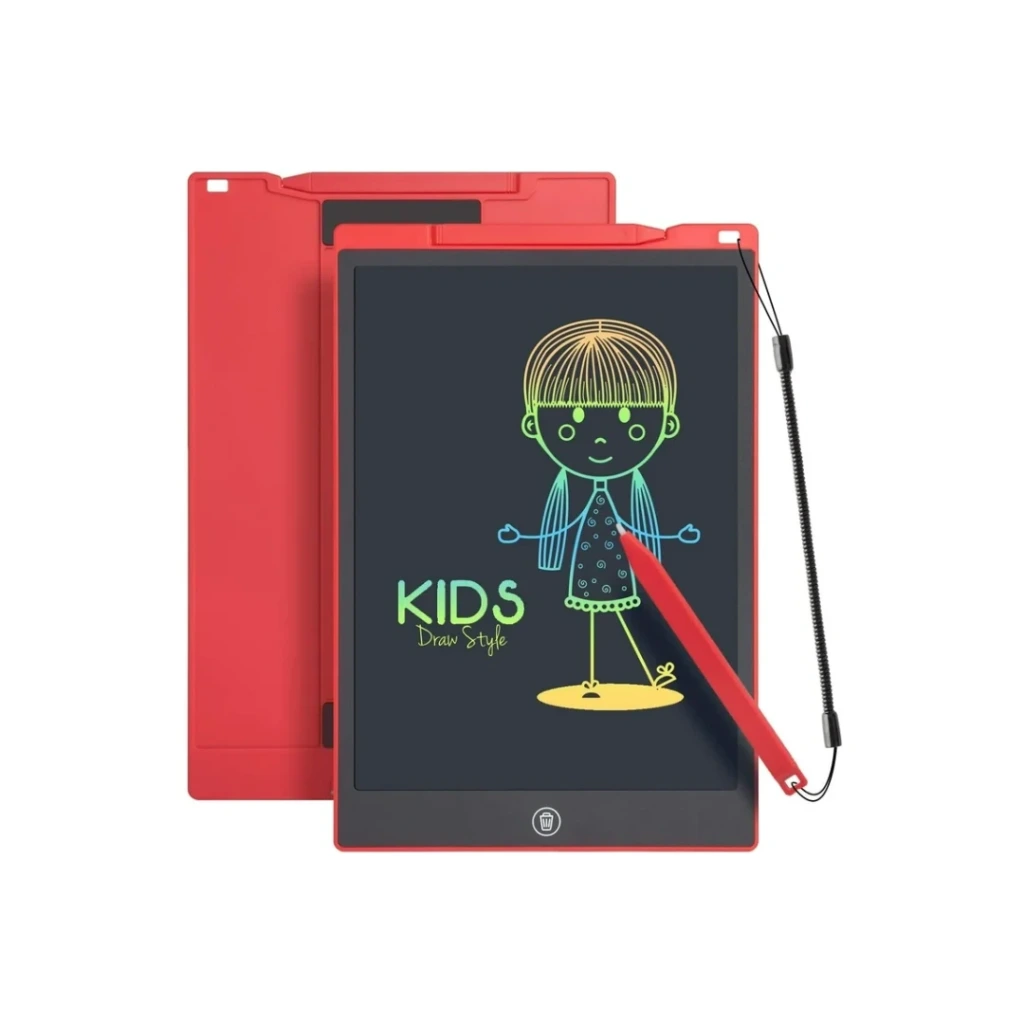 [11043] 10" Drawing Tablet for Kids in Red
