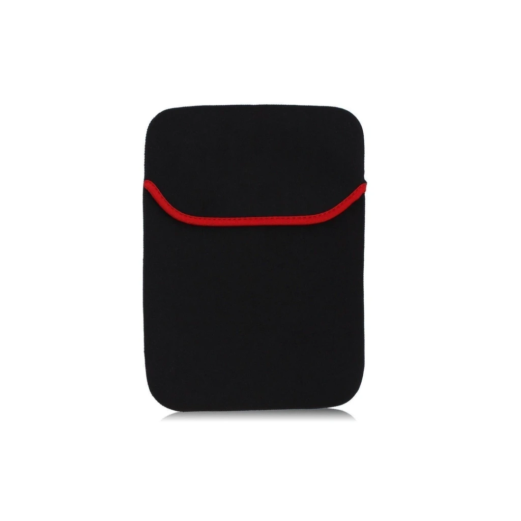 [43774425006] 10" Laptop Sleeve in Black and Red