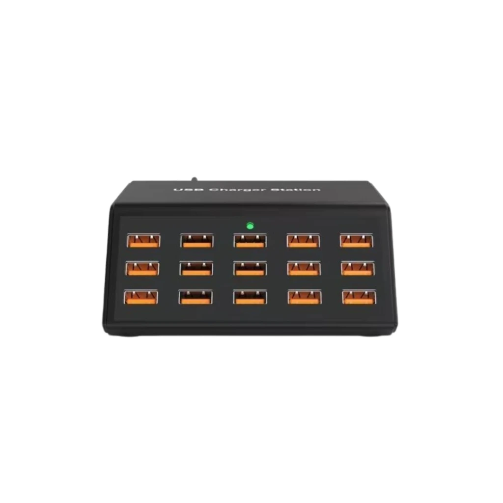 [816309047910] 100W Desktop Universal USB Charger with 15 Ports