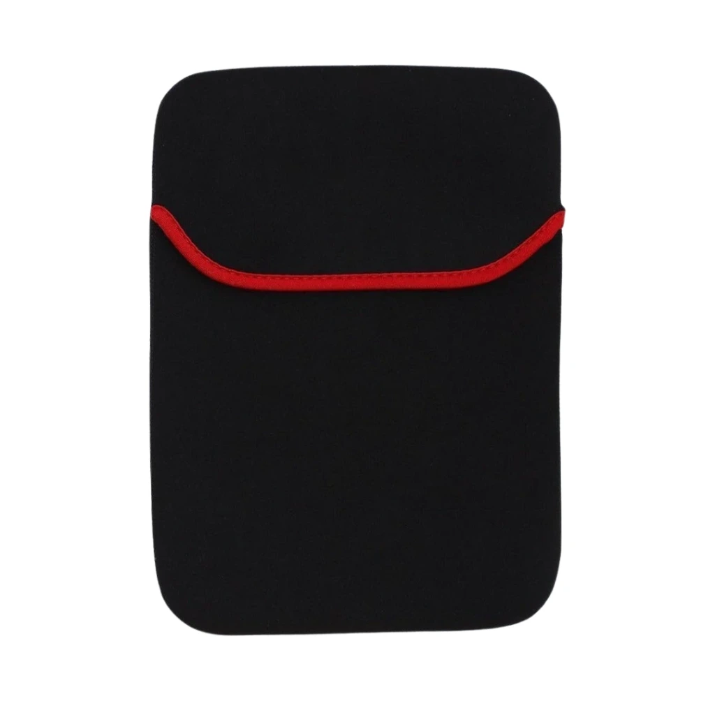 [61081510160] 12" Laptop Sleeve in Black and Red