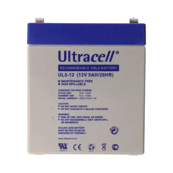 Battery Lead Acid 12V 5A Ultracell