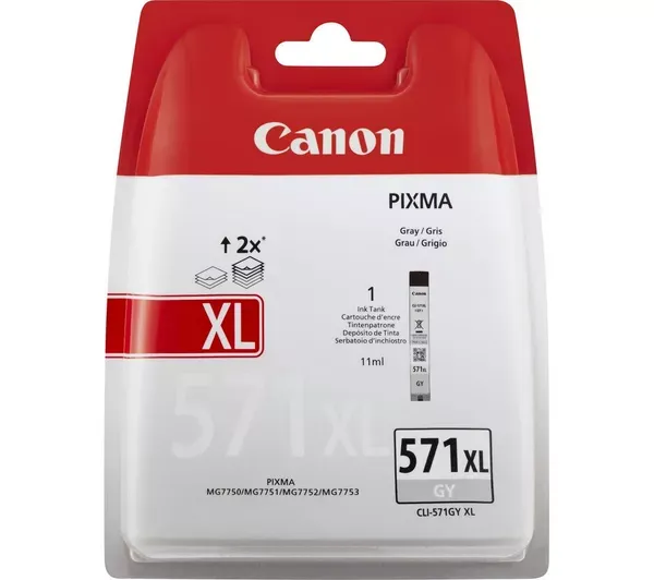 [4549292032901] Canon 571XL Grey Ink Cartridge
