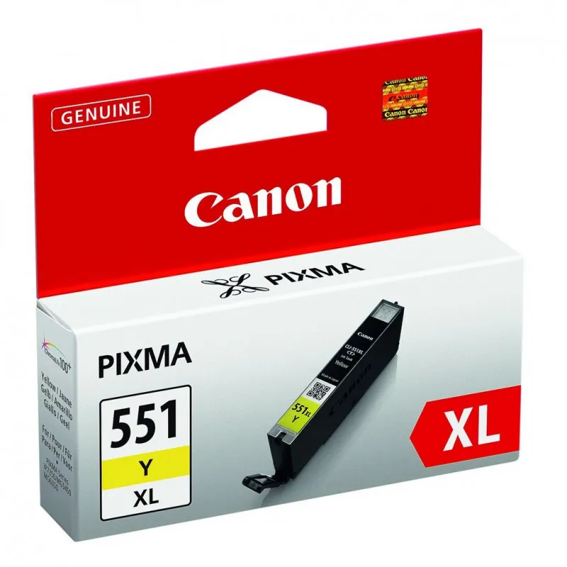 [4960999904917] Canon CLI-551XL Yellow Original Ink Cartridge