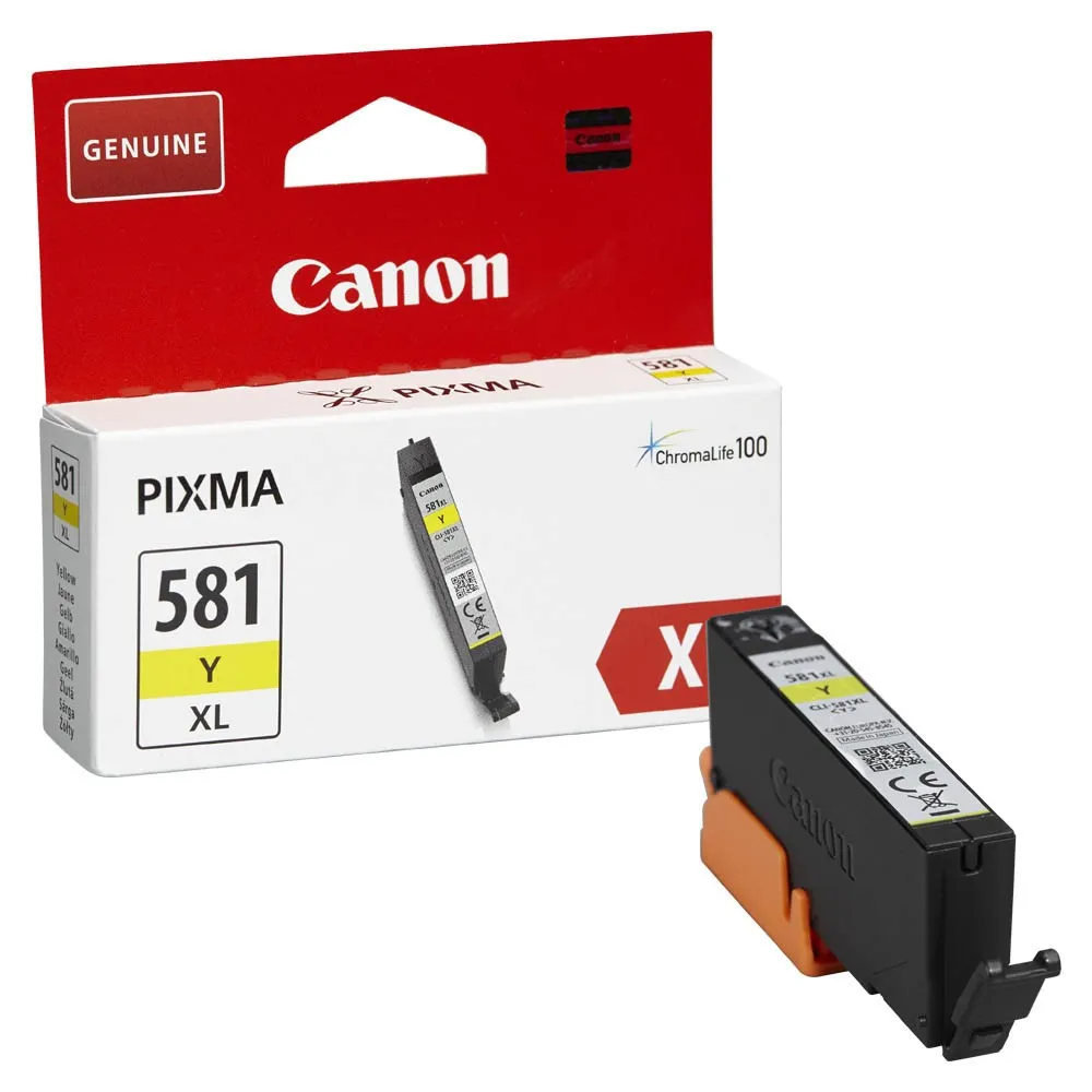 [4549292087031] Canon CLI581XL Yellow Cartridge
