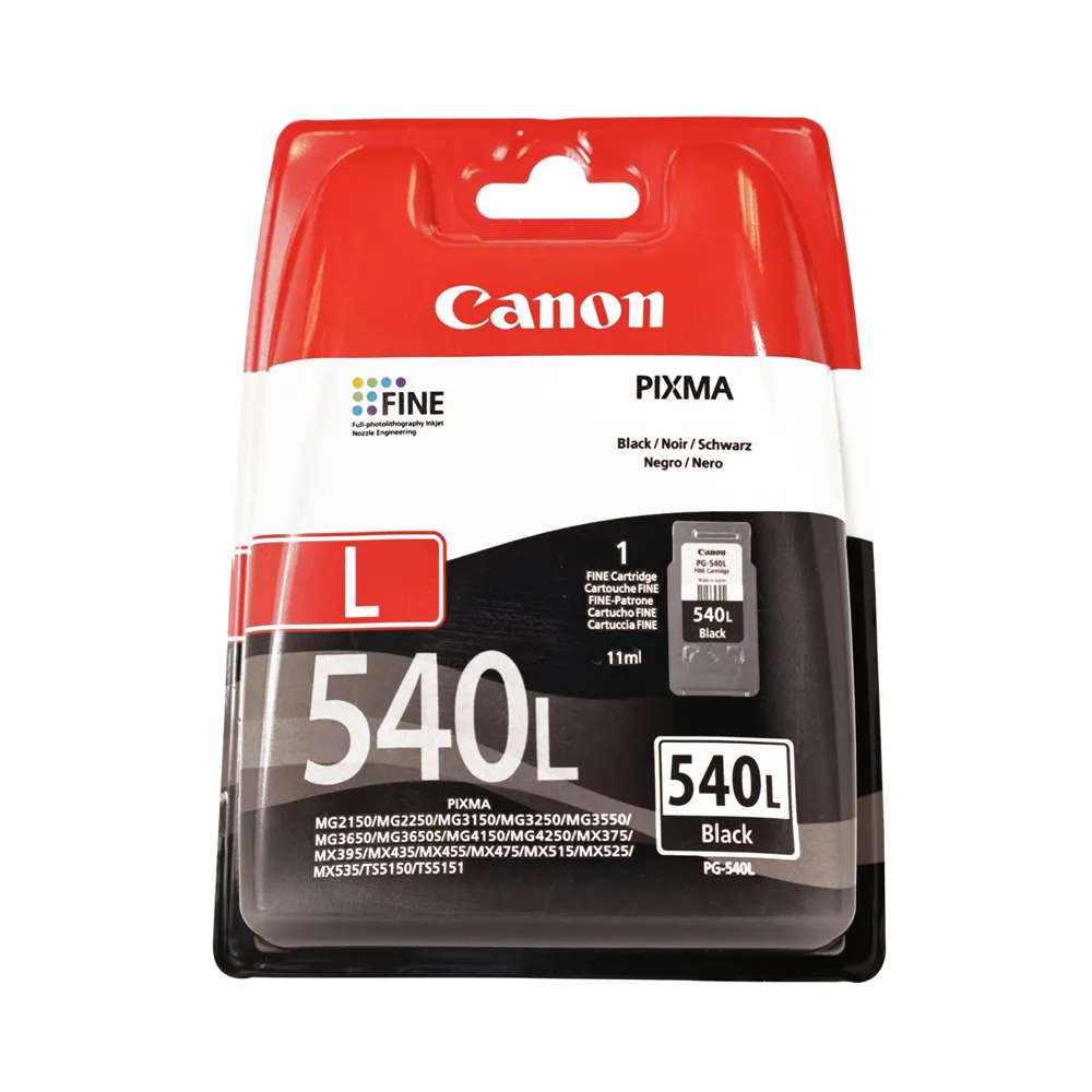 [4549292192025] Canon PG540L Black Ink Cartridge