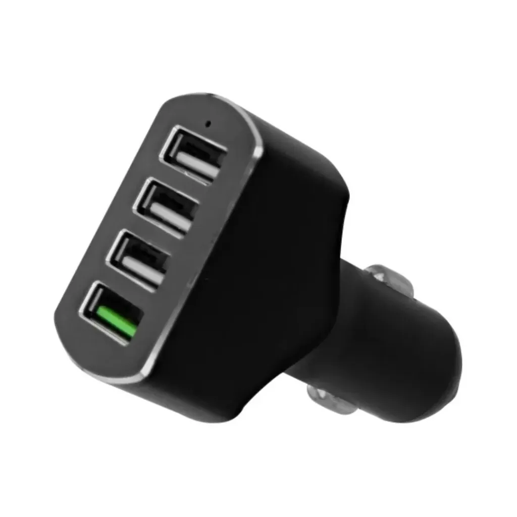 Car Charger With 4x USB-A Quick Charge