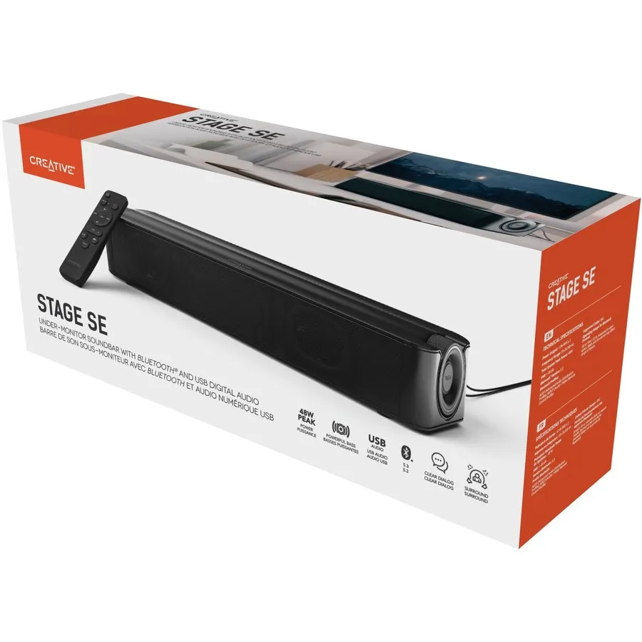 [5390660195556] Creative Audio-System Stage SE 2.0 Soundbar