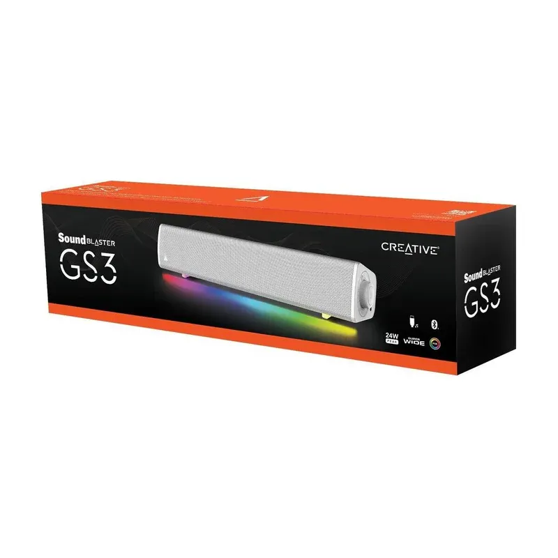 [5390660196140] Creative Soundbar Blaster GS3 RGB