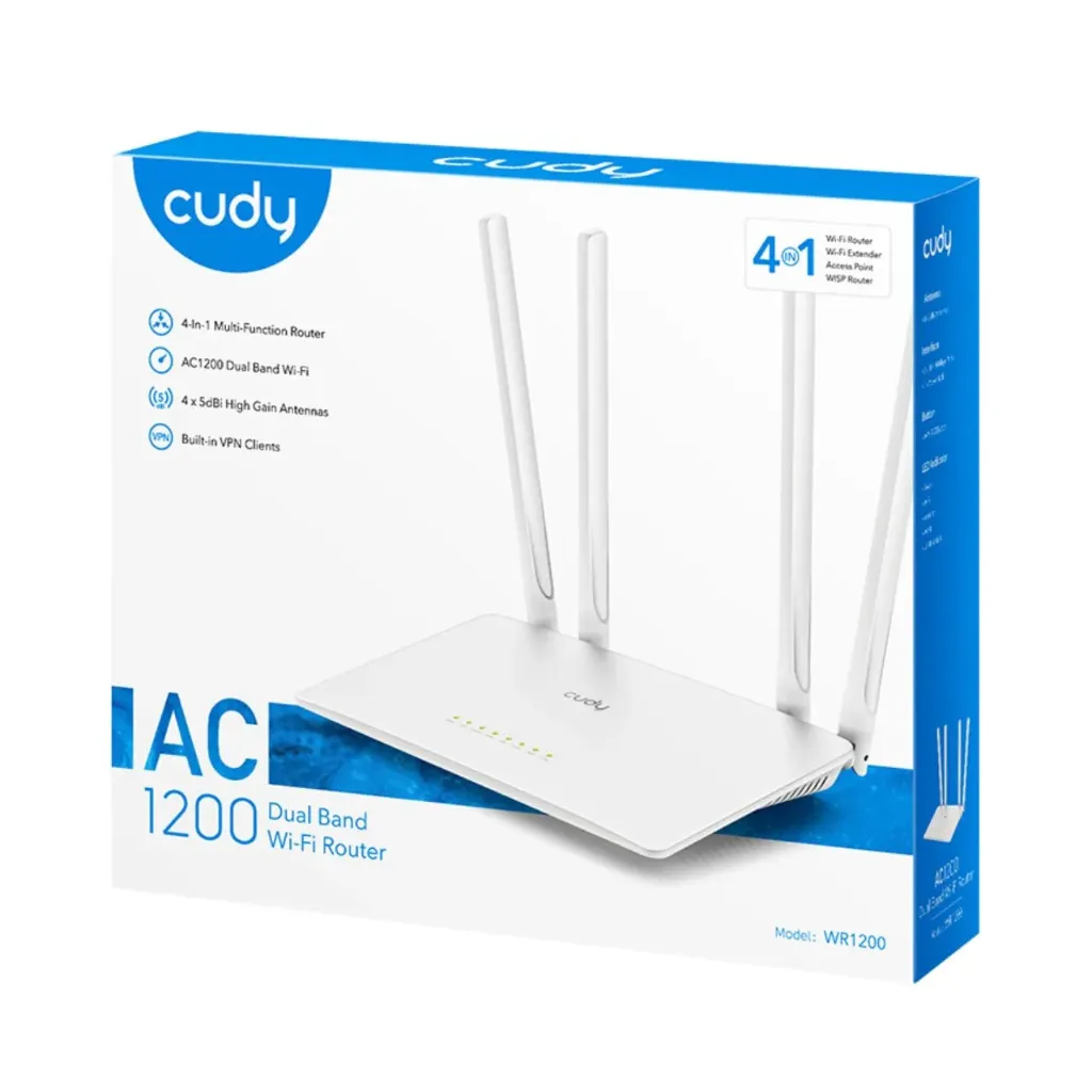 [6971690793081] Cudy AC1200 Gigabit Router