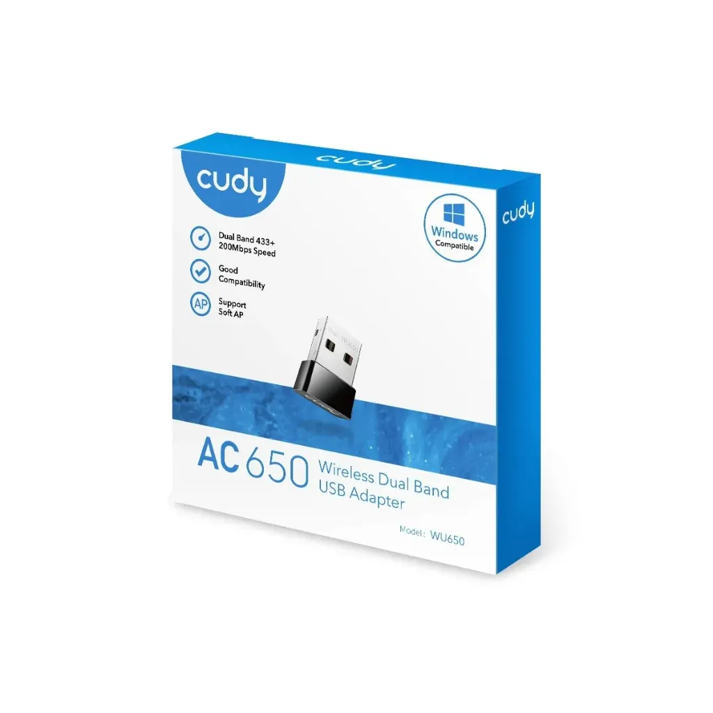 [6971690790851] Cudy AC650 Mini USB Adapter
