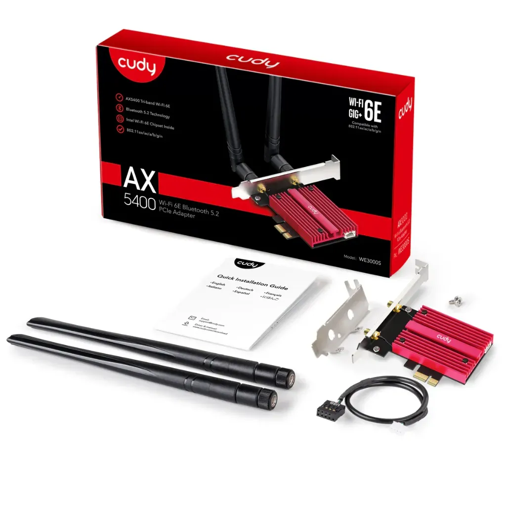 Cudy AX3000 Wi-Fi 6 PCIe Adapter